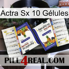 Actra Sx 10 Gélules 12